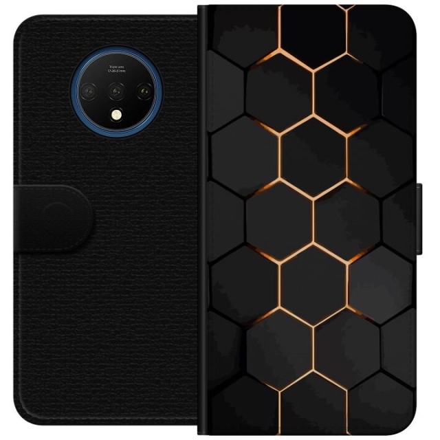 Wallet case for OnePlus 7T with Luxurious Pattern design