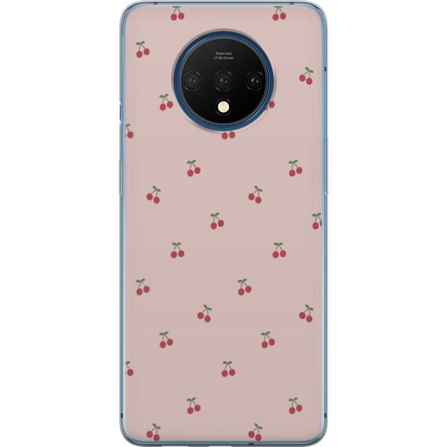 Mobile case for OnePlus 7T with Cherry design