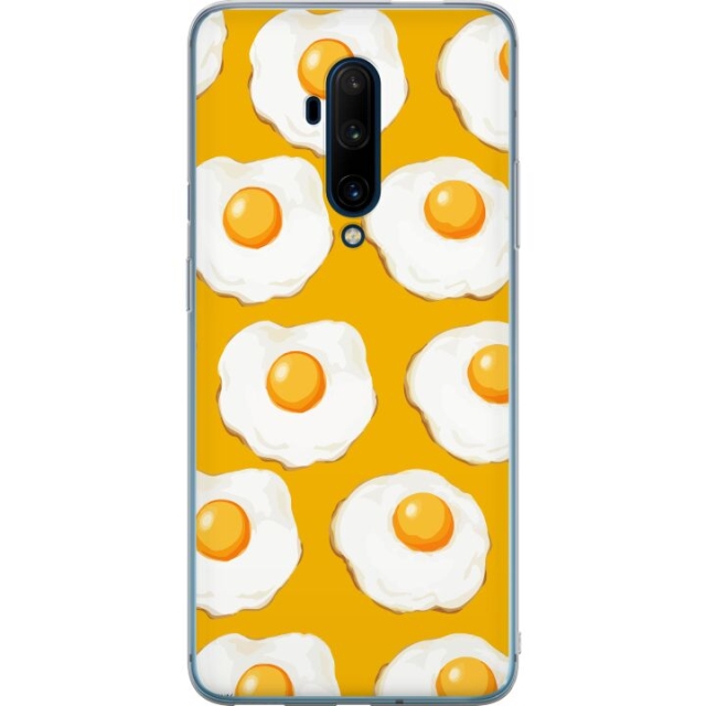 Mobile case for OnePlus 7T Pro with Fried egg design