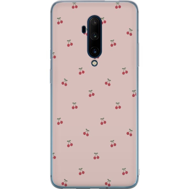 Mobile case for OnePlus 7T Pro with Cherry design