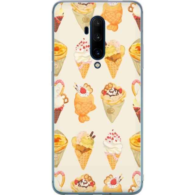 Mobile case for OnePlus 7T Pro with Glassy design