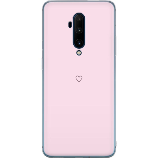 Mobile case for OnePlus 7T Pro with Heart design