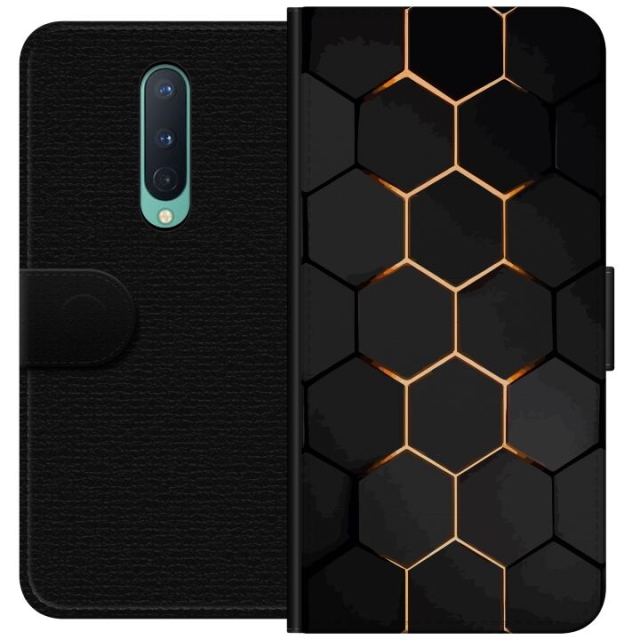 Wallet case for OnePlus 8 with Luxurious Pattern design