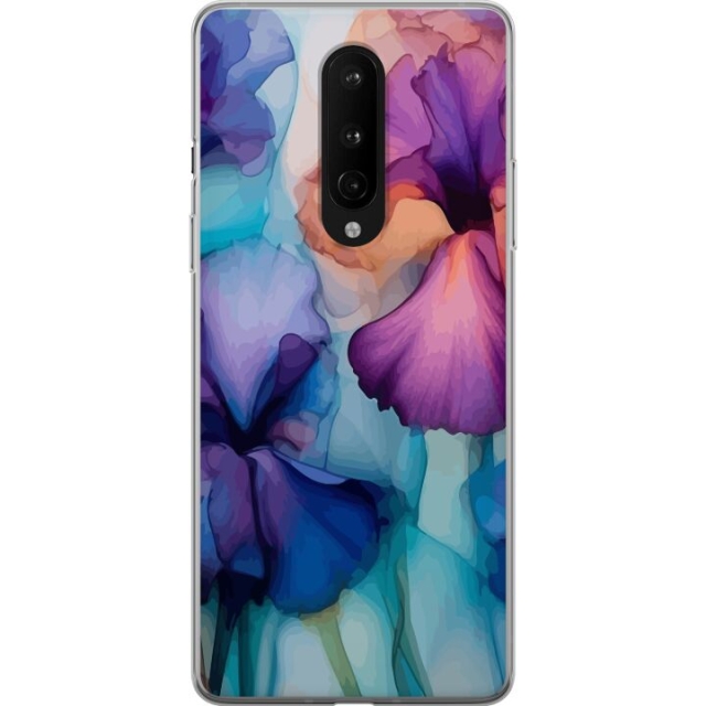 Mobile case for OnePlus 8 with Magical flowers design