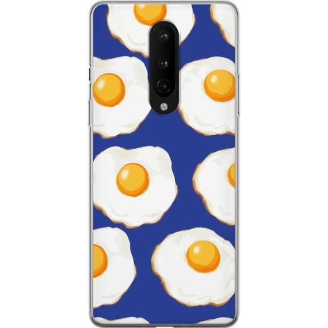 Mobile case for OnePlus 8 with Fried eggs design