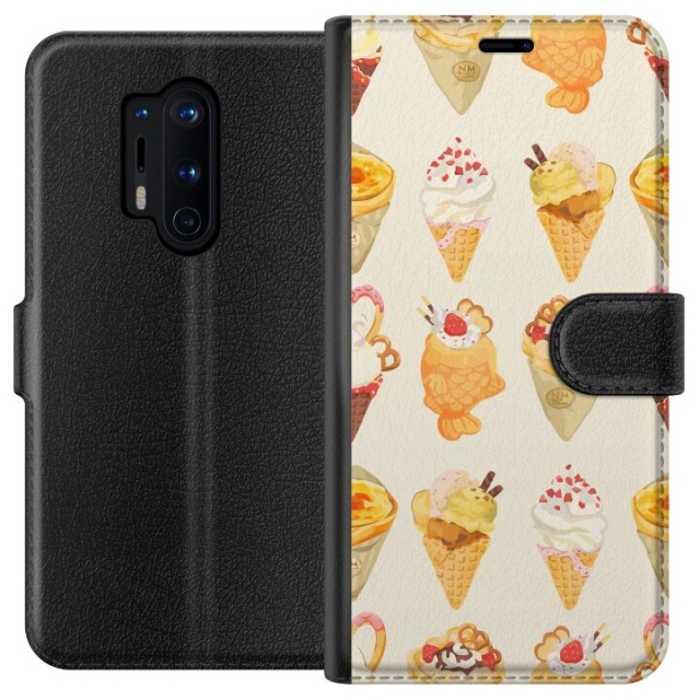 Wallet case for OnePlus 8 Pro with Glassy design