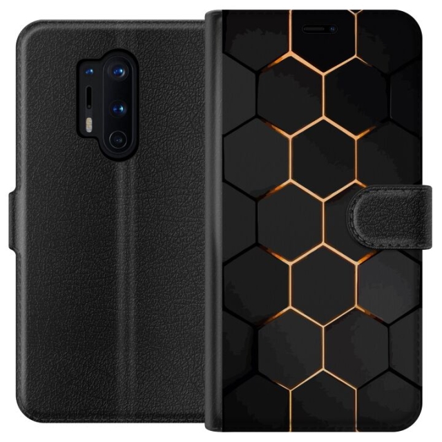 Wallet case for OnePlus 8 Pro with Luxurious Pattern design