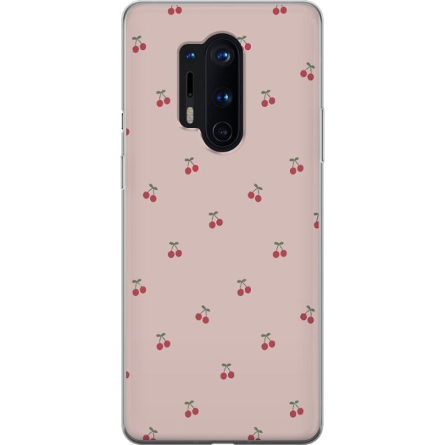 Mobile case for OnePlus 8 Pro with Cherry design