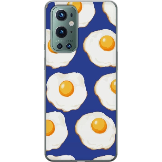 Mobile case for OnePlus 9 Pro with Fried eggs design