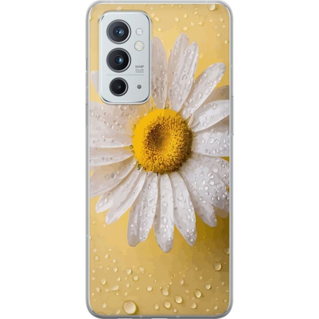 Mobile case for OnePlus 9RT 5G with Porslinsblomma design