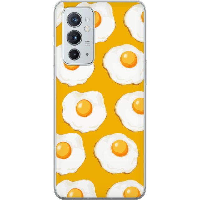 Mobile case for OnePlus 9RT 5G with Fried egg design