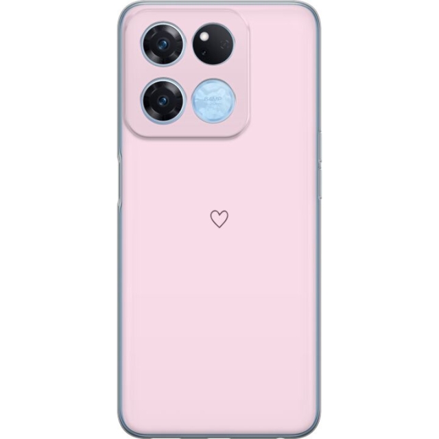 Mobile case for OnePlus Ace Racing with Heart design