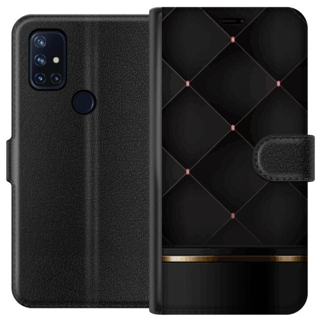 Wallet case for OnePlus Nord N10 5G with Luxury line design