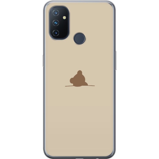 Mobile case for OnePlus Nord N100 with Nalle design