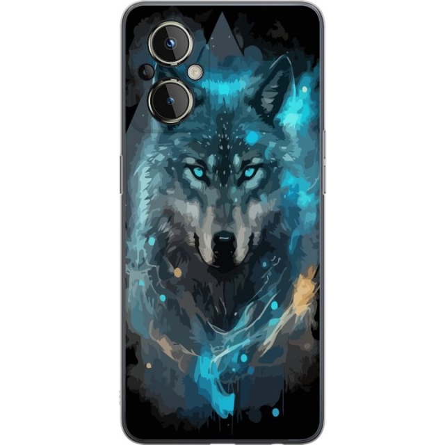 Mobile case for OnePlus Nord N20 5G with Wolf design