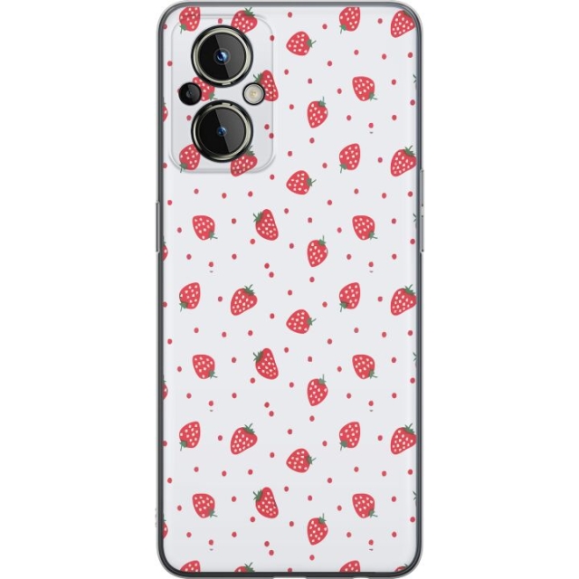 Mobile case for OnePlus Nord N20 5G with Strawberries design