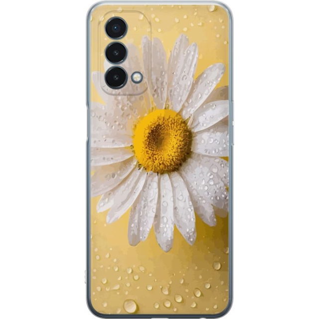 Mobile case for OnePlus Nord N200 5G with Porslinsblomma design
