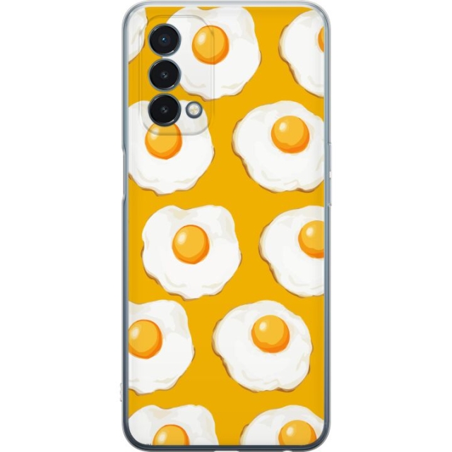 Mobile case for OnePlus Nord N200 5G with Fried egg design