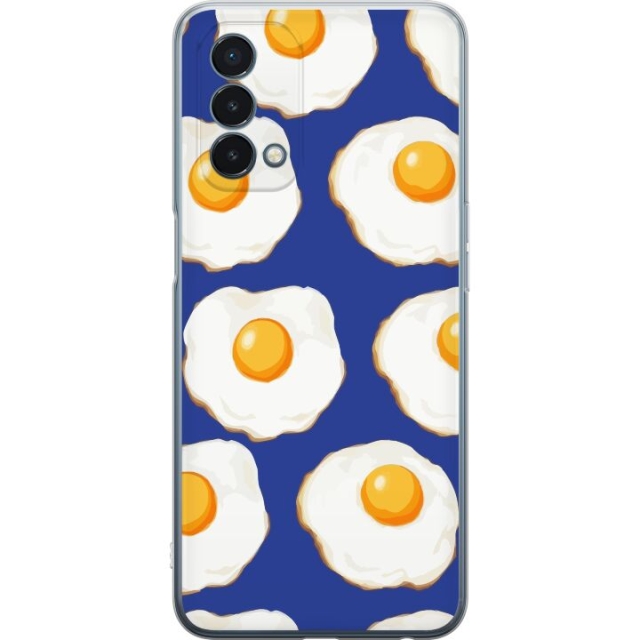 Mobile case for OnePlus Nord N200 5G with Fried eggs design