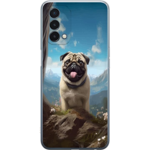 Mobile case for OnePlus Nord N200 5G with Happy Dog design