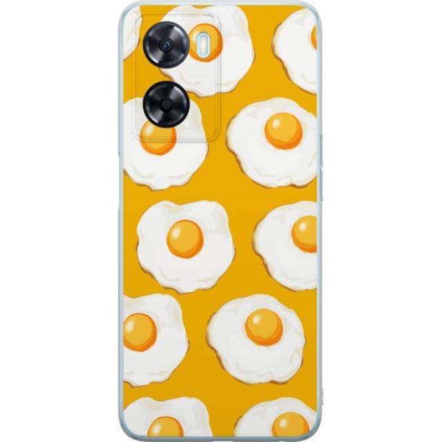Mobile case for OnePlus Nord N20 SE with Fried egg design