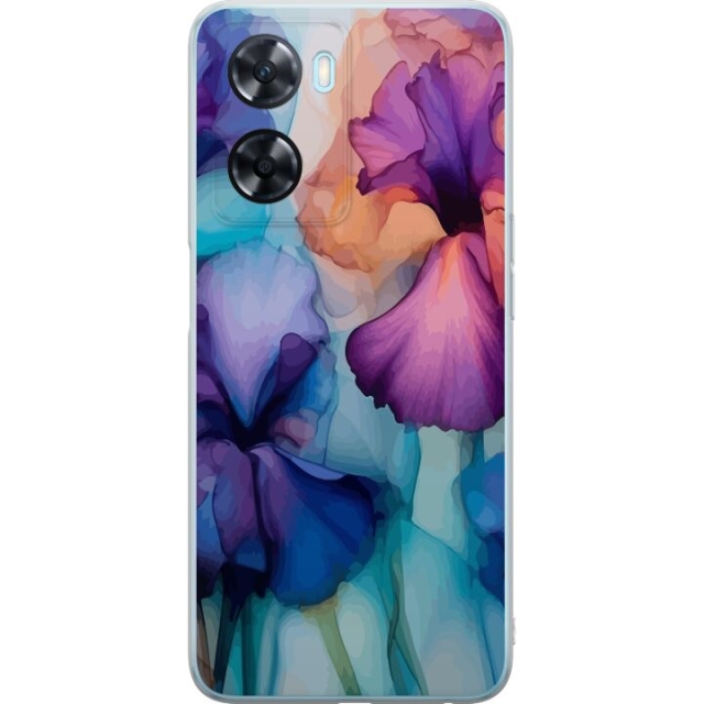 Mobile case for OnePlus Nord N20 SE with Magical flowers design