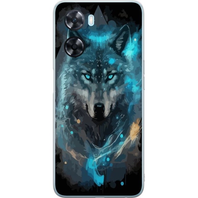 Mobile case for OnePlus Nord N20 SE with Wolf design