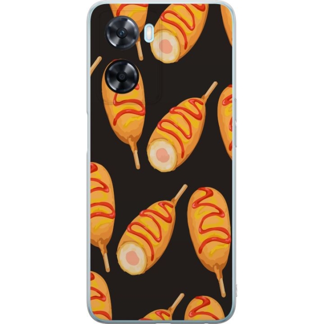 Mobile case for OnePlus Nord N20 SE with Chicken drumstick design