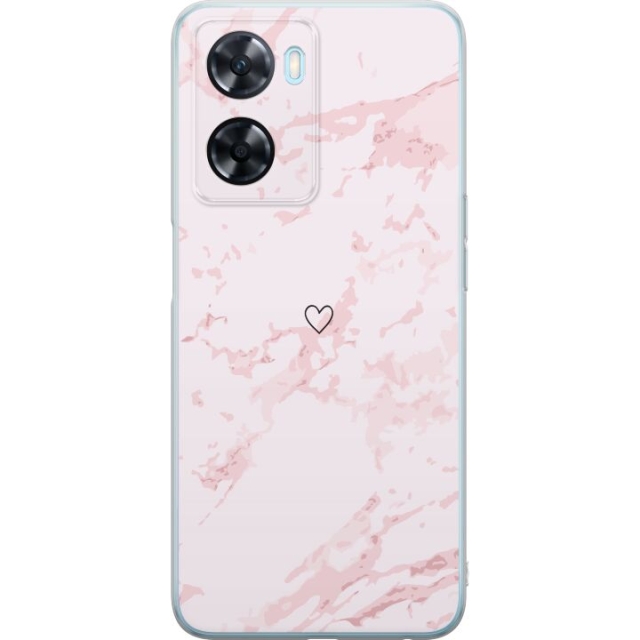 Mobile case for OnePlus Nord N20 SE with Pink Heart design