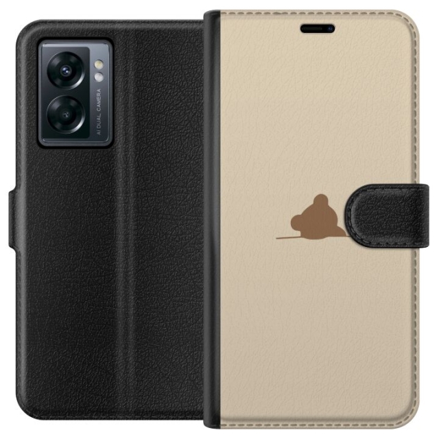 Wallet case for OnePlus Nord N300 with Nalle design