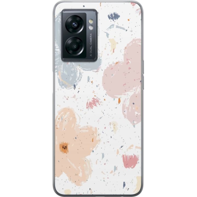 Mobile case for OnePlus Nord N300 with Flowers design