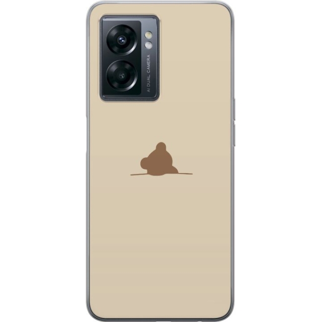 Mobile case for OnePlus Nord N300 with Nalle design