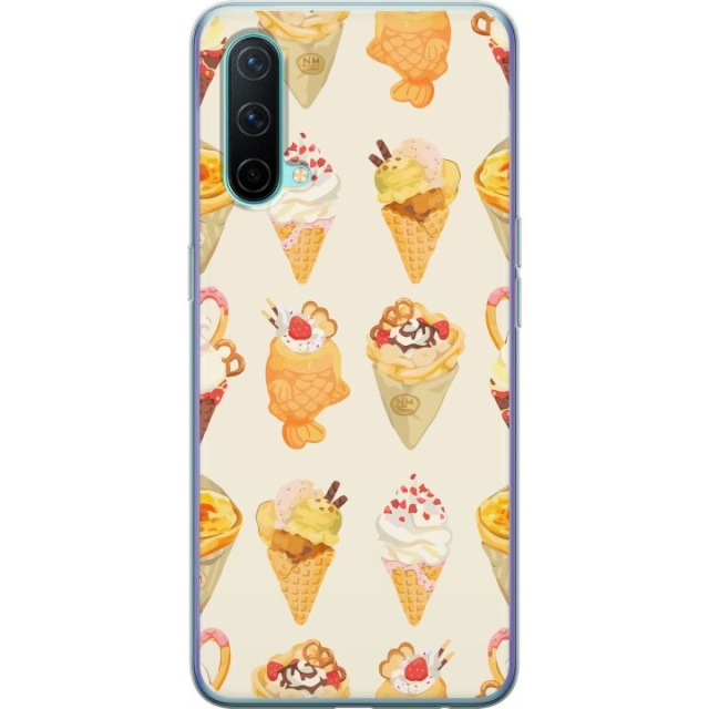 Mobile case for OnePlus Nord CE 5G with Glassy design