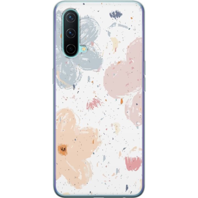 Mobile case for OnePlus Nord CE 5G with Flowers design