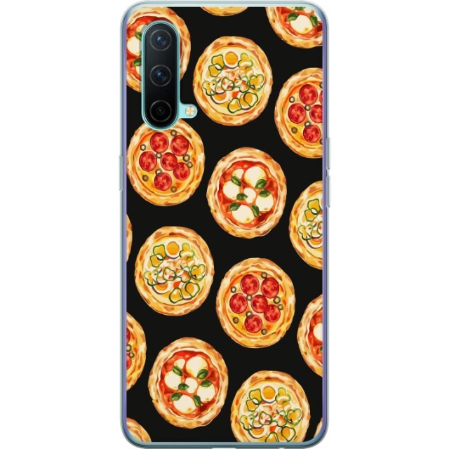 Mobile case for OnePlus Nord CE 5G with Pizza design