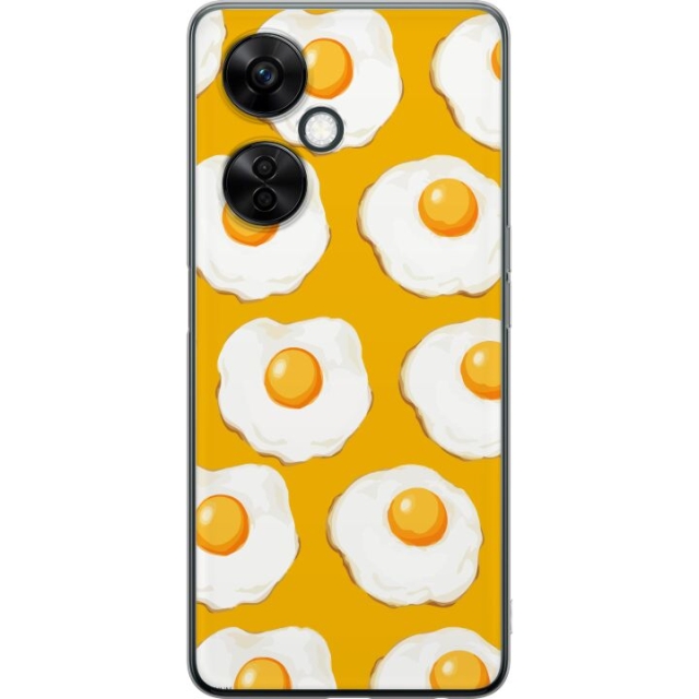 Mobile case for OnePlus Nord CE3 with Fried egg design
