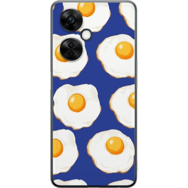 Mobile case for OnePlus Nord CE3 with Fried eggs design