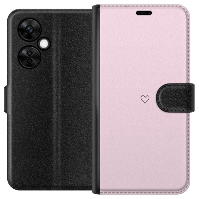Wallet case for OnePlus Nord CE 3 Lite with Heart design