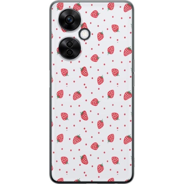 Mobile case for OnePlus Nord CE 3 Lite with Strawberries design
