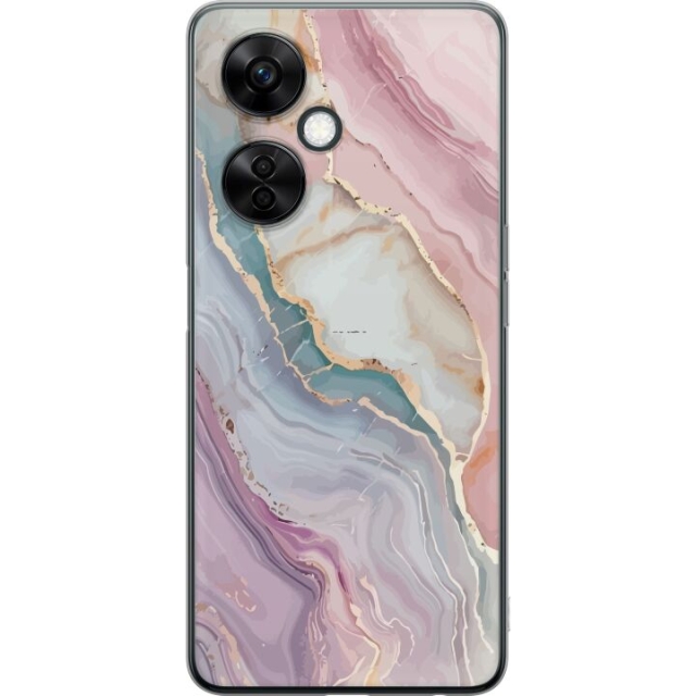 Mobile case for OnePlus Nord CE 3 Lite with Marble design