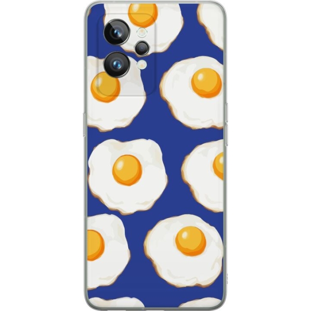 Mobile case for Realme GT2 Pro with Fried eggs design
