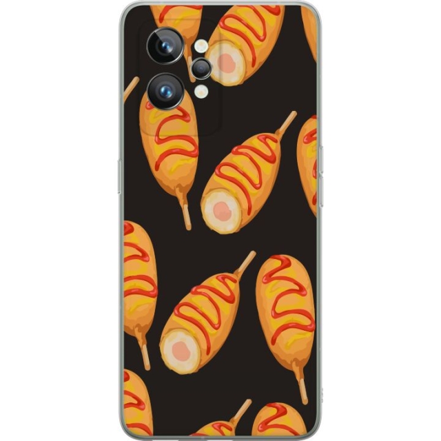 Mobile case for Realme GT2 Pro with Chicken drumstick design