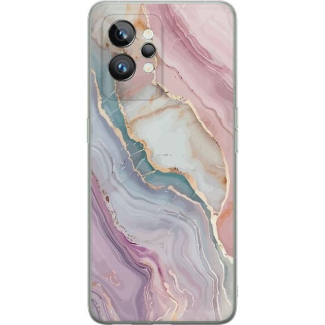 Mobile case for Realme GT2 Pro with Marble design