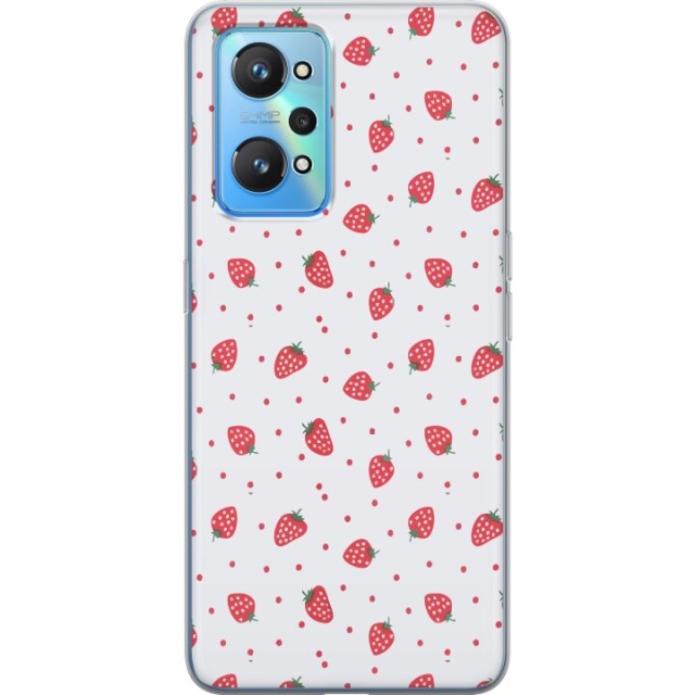 Mobile case for Realme GT Neo2 with Strawberries design