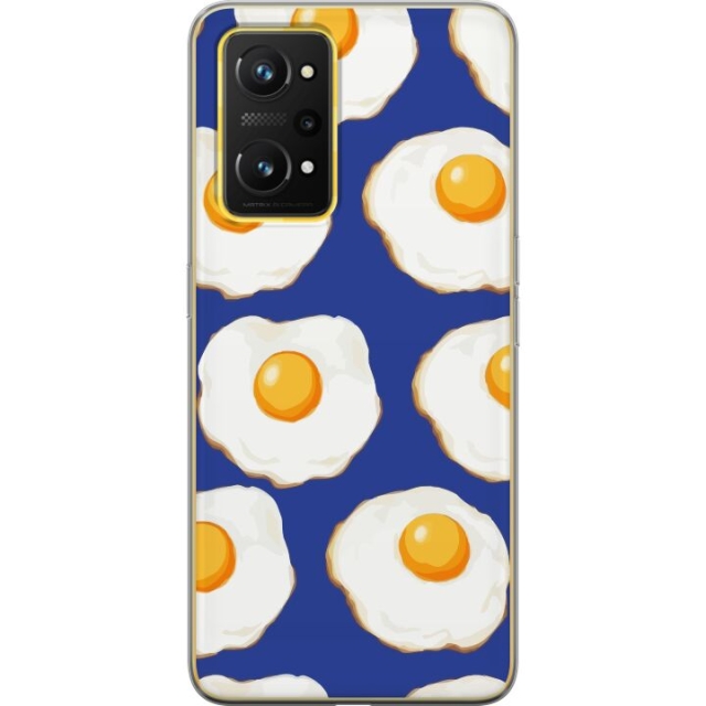 Mobile case for Realme GT Neo 3T with Fried eggs design