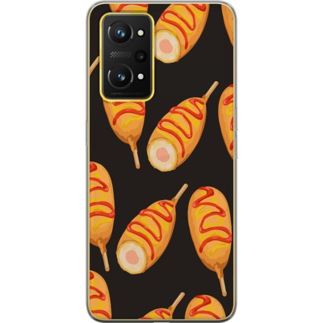 Mobile case for Realme GT Neo 3T with Chicken drumstick design