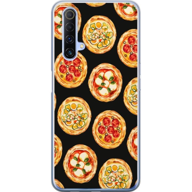 Mobile case for Realme X50 5G with Pizza design