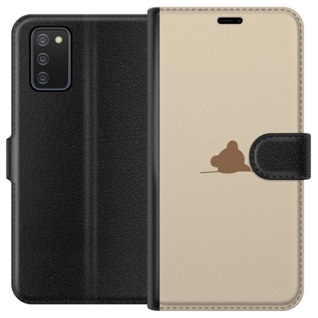Wallet case for Samsung Galaxy A02s with Nalle design