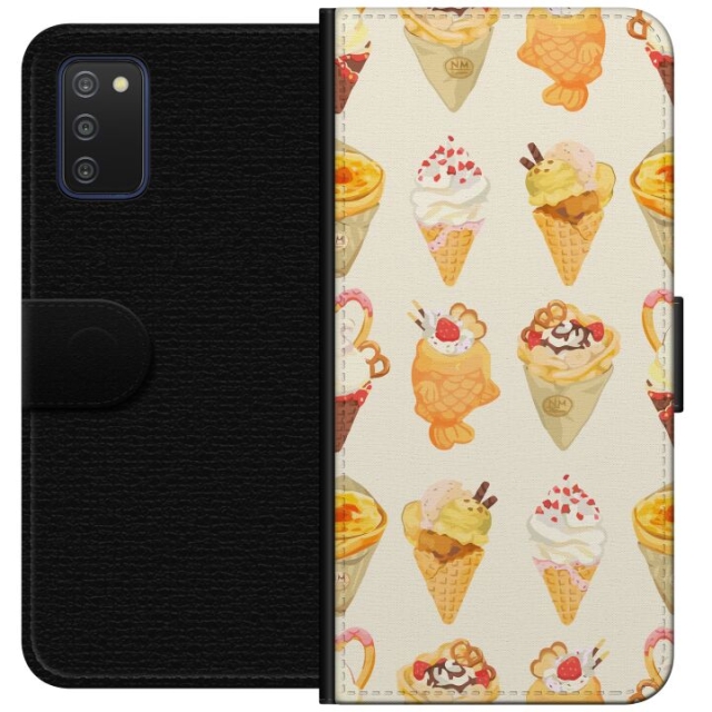 Wallet case for Samsung Galaxy A03s with Glassy design