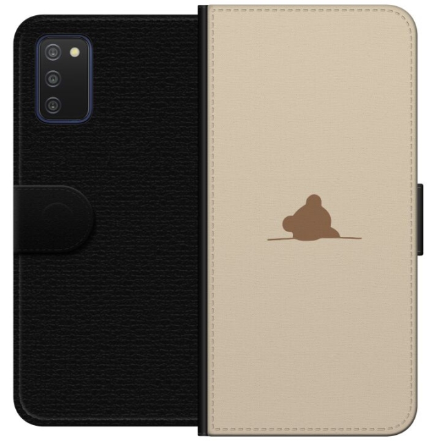 Wallet case for Samsung Galaxy A03s with Nalle design